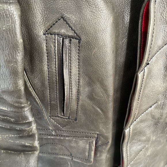 Grail Number (N)ine 2008 F/W Cowhide Leather Jacket - Picture 8 of 15